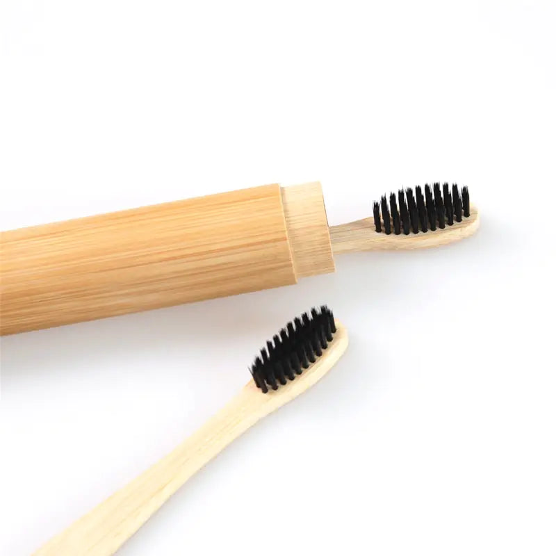 Set de brosses à dents en bambou