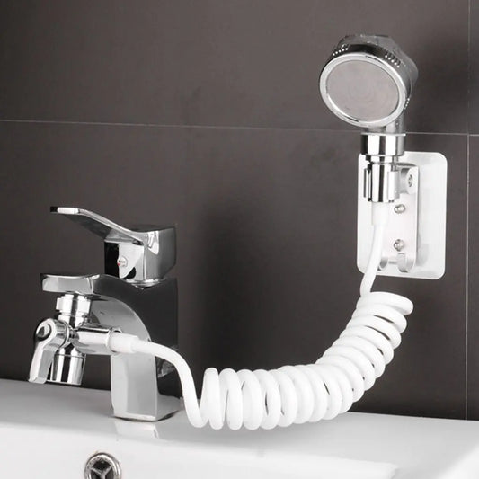 Ensemble de pomme de douche externe pour robinet de lavabo