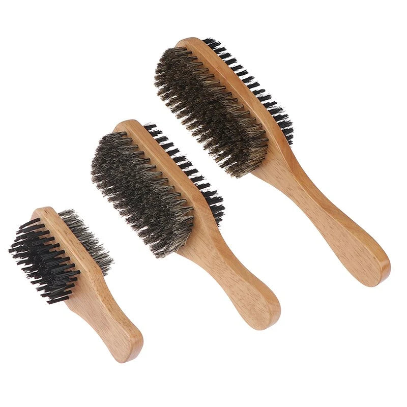 Brosse à barbe en poils de sanglier