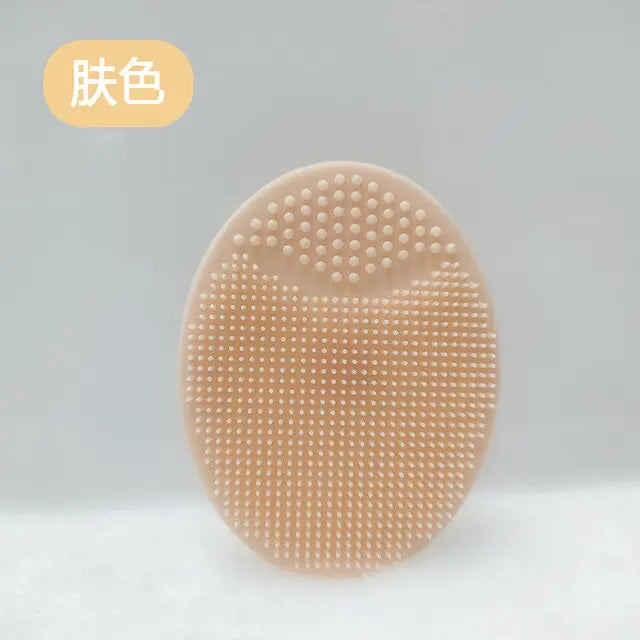 Brosse de massage en silicone pour le bain de bébé