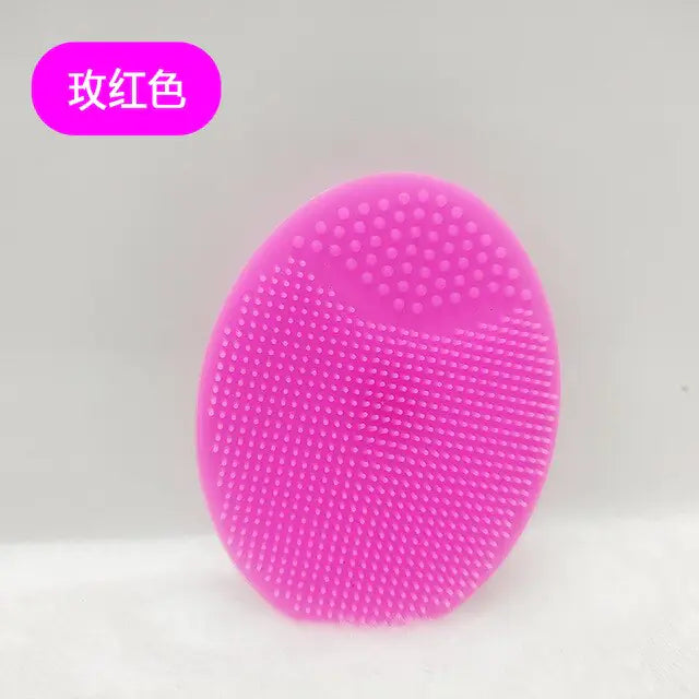 Brosse de massage en silicone pour le bain de bébé