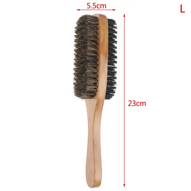 Brosse à barbe en poils de sanglier