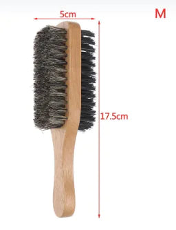 Brosse à barbe en poils de sanglier