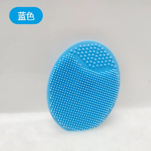 Brosse de massage en silicone pour le bain de bébé