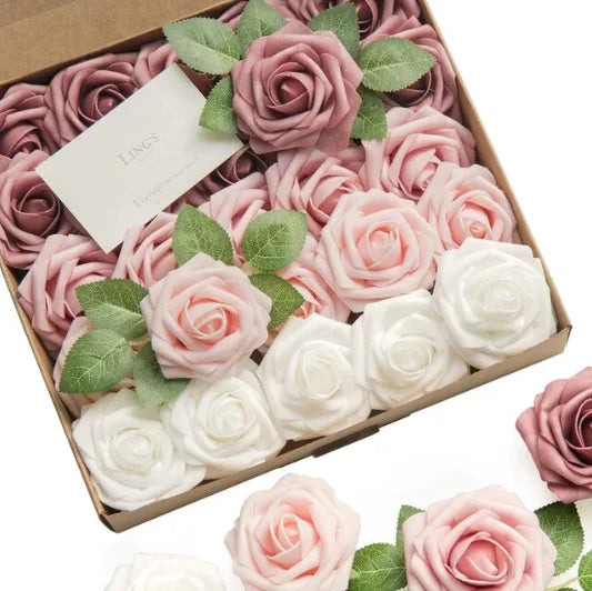 Coffret de pétales de roses parfumées