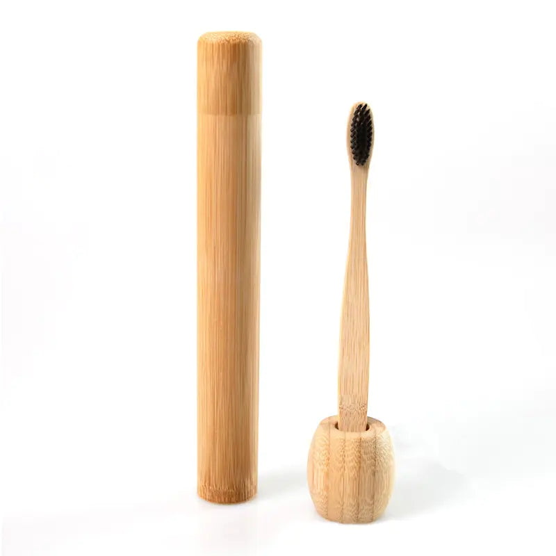 Set de brosses à dents en bambou