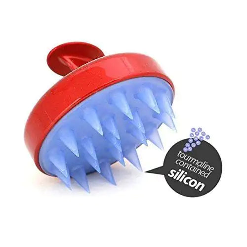 Brosse de massage du cuir chevelu en silicone