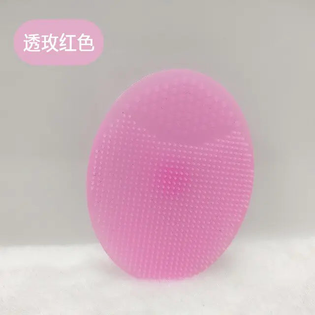 Brosse de massage en silicone pour le bain de bébé