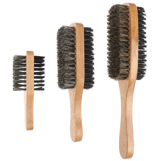 Brosse à barbe en poils de sanglier