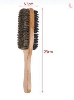 Brosse à barbe en poils de sanglier