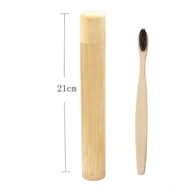 Set de brosses à dents en bambou