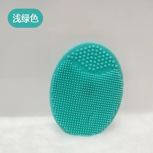 Brosse de massage en silicone pour le bain de bébé