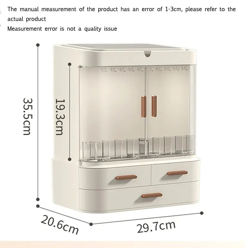 Boîte de rangement de bureau LED